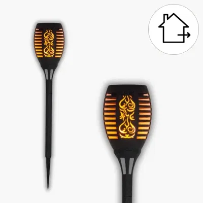Solcellslampa Markspjut